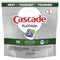 Cascade Platinum Action Pacs, Dishwasher Detergent, Fresh, 62 Ct